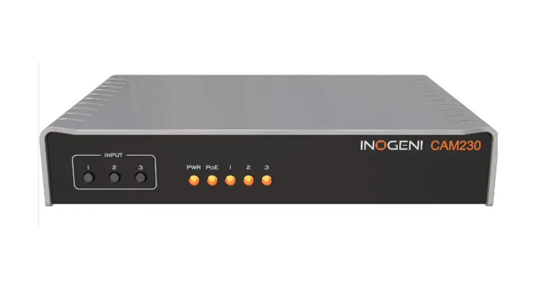 Inogeni Cam230 Hdmi Or Usb 3.0 Camera Switcher User Guide Inogeni Cam230 Hdmi Or Usb 3.0 Camera Switcher User Guide