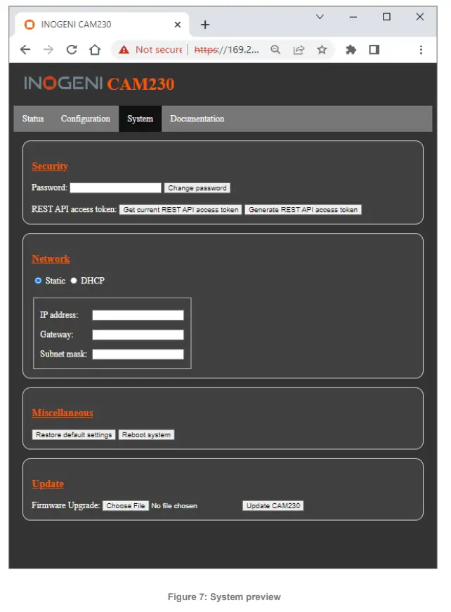 INOGENI CAM230 HDMI or USB 3 0 Camera Switcher - SYSTEM