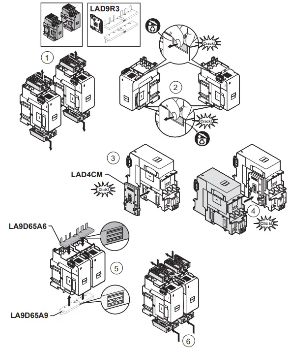 Schneider Electric TPRS-065 TeSys Active Starters and Power Interface Modules - Coupling Starters 1