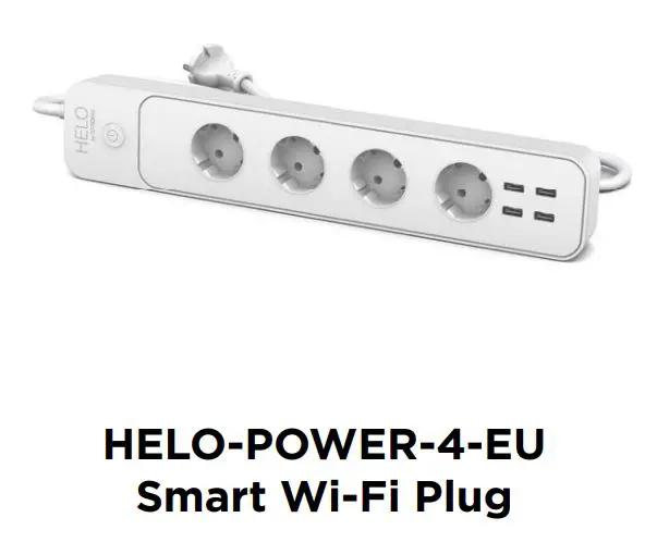 Strong HELO-POWER-4-EU Smart Wifi Plug User Manual