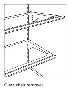 SUB-ZERO ICBCL4850S 122 CM Classic Refrigerator User Guide - GLASS SHELVES