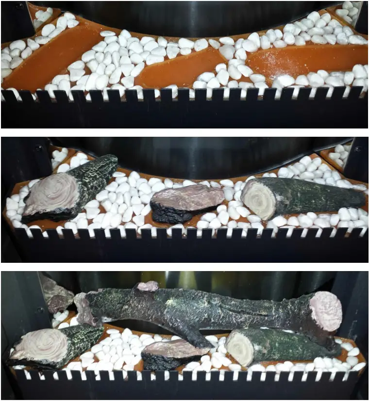 bemodern 200695 Broseley Canterbury Electric Stove - Log Installation
