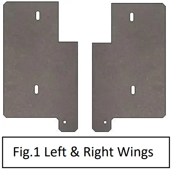 bemodern 200695 Broseley Canterbury Electric Stove - Wings