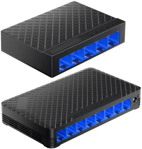 ZIP NET105 Non PoE 100Mbps Switches