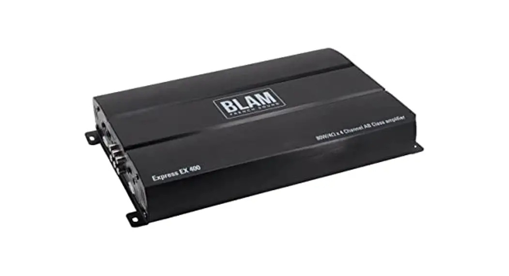 Blam Ex 500 5 Channel Ab / D Class Amplifier Owner's Manual Blam Ex 500 5 Channel Ab / D Class Amplifier Owner's Manual