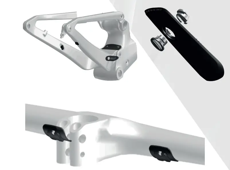 SCOTT SPARK MY22 Shock Mount Kit - Covers