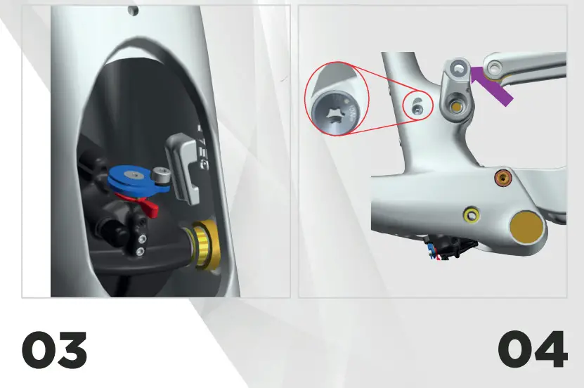 SCOTT SPARK MY22 Shock Mount Kit - bolt 2