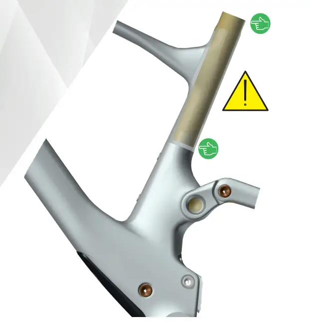 SCOTT SPARK MY22 Shock Mount Kit - frame