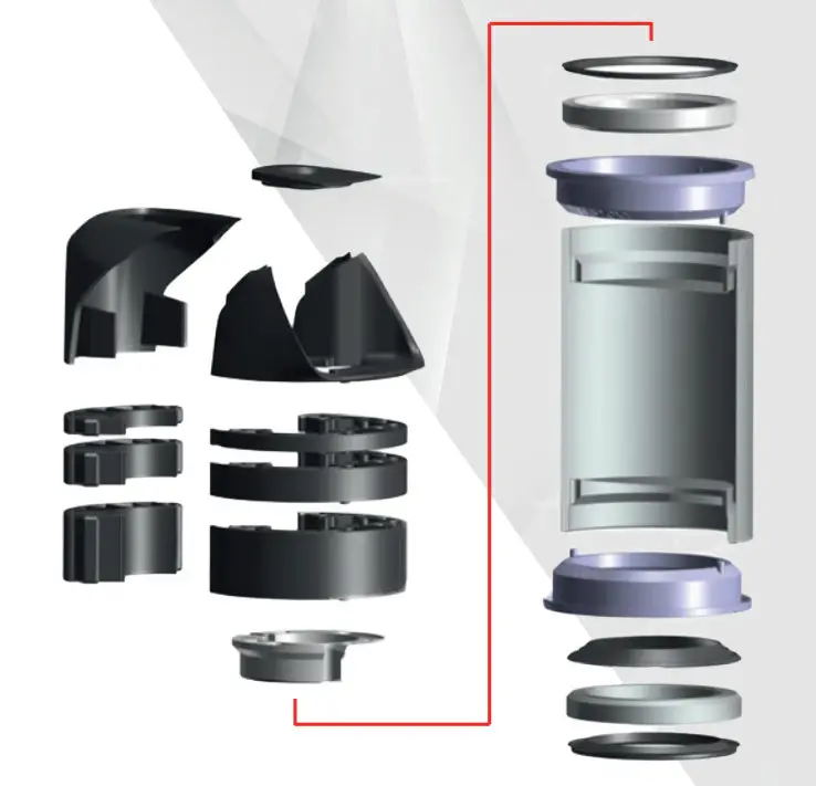 SCOTT SPARK MY22 Shock Mount Kit - system