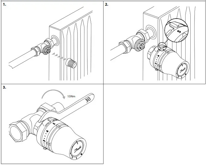 Danfoss Redia Herz Thermostatic Sensors - Fig1