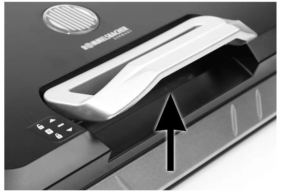 Function of the handle