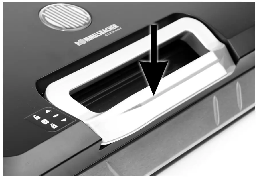 Function of the handle