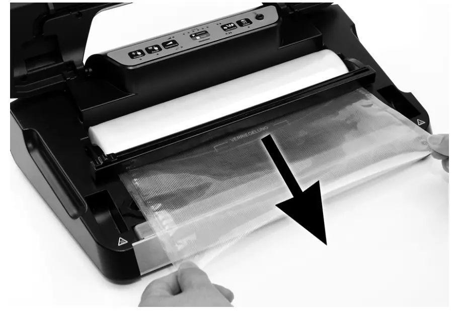 Cutting the foil to size