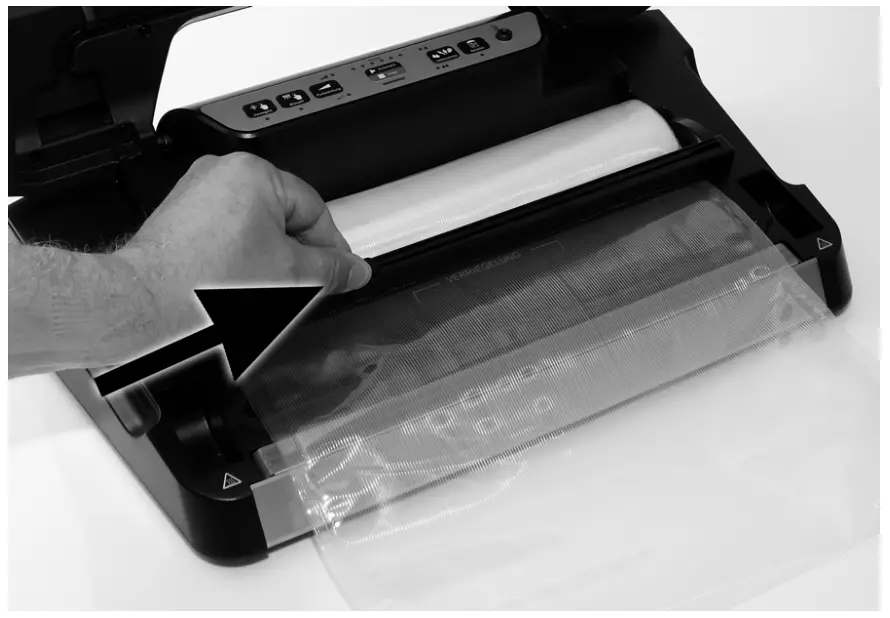 Cutting the foil to size