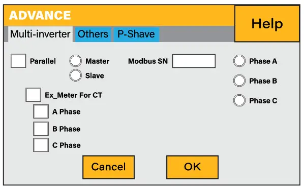 SUNSYNK SUN 25K SG01HP3 EU BM2 Three Phase Hybrid Inverter - fig 71