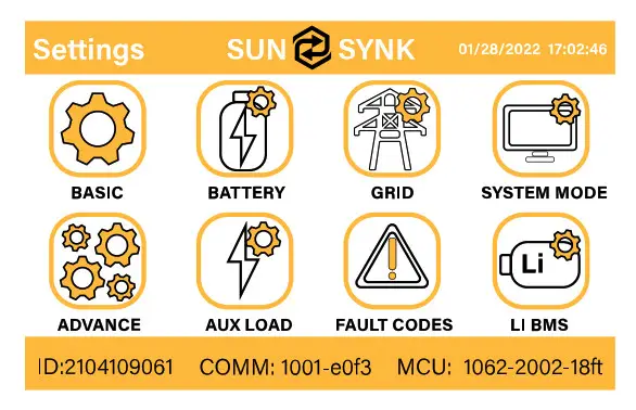 SUNSYNK SUN 25K SG01HP3 EU BM2 Three Phase Hybrid Inverter - fig43