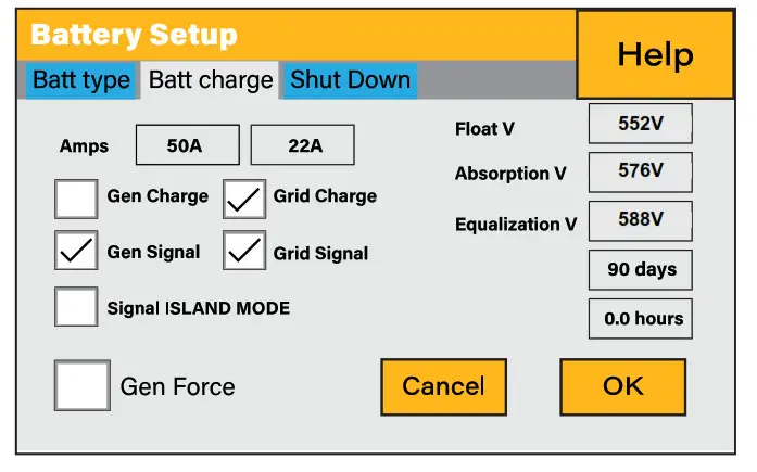 SUNSYNK SUN 25K SG01HP3 EU BM2 Three Phase Hybrid Inverter - fig59