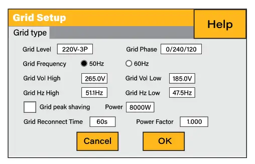 SUNSYNK SUN 25K SG01HP3 EU BM2 Three Phase Hybrid Inverter - fig70