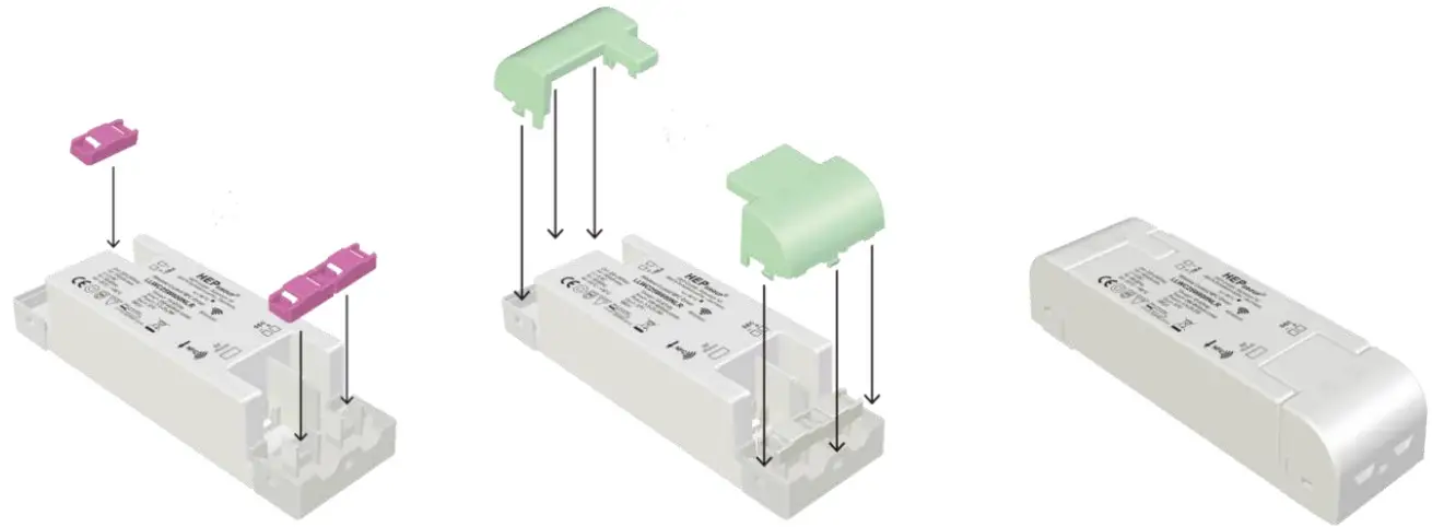CONRAD 1006456 Dimmable LED Driver with DALI Control Input - Strain relief