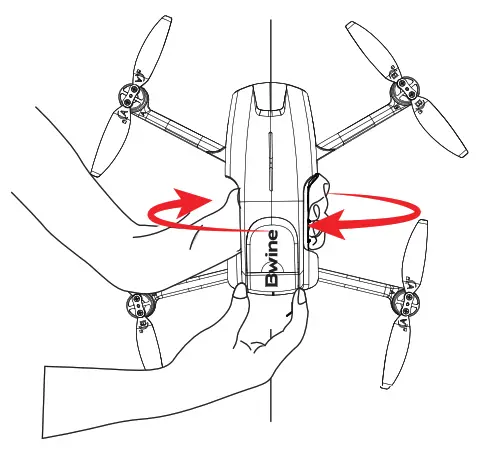 Bwine F7MINI Drones with Camera for Adults - Calibrate the Compass 2