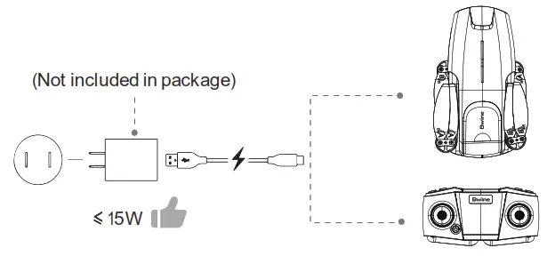 Bwine F7MINI Drones with Camera for Adults - Charge the Batteries