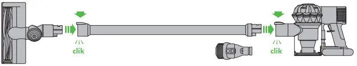 Dyson V6 Fluffy Cordless Stick Vacuum Cleaner-fig1