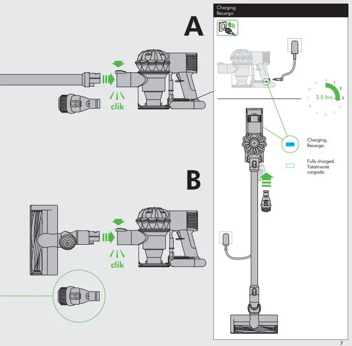 Dyson V6 Fluffy Cordless Stick Vacuum Cleaner-fig11