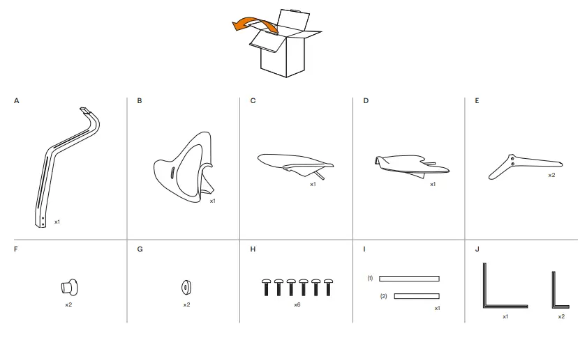 STOKKE Nomi Chair Walnut White - fig5
