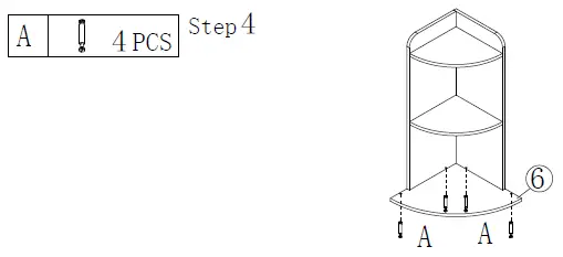 Tribesigns-F1583-P1-Charles-5-Shelf-Corner-Shelf-Bookcase-06