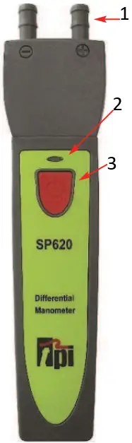 tpi SP620 Differential Manometer Smart Probe A4