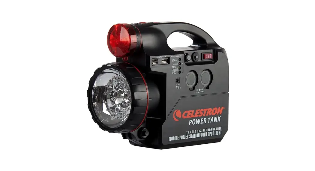Celestron 18774 Power Tank With Built-in Spotlight Instruction Manual