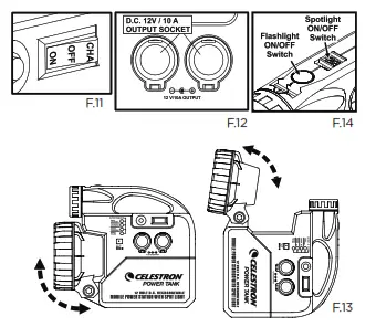CELESTRON 18774 Power Tank with Built-In Spotlight - Figure2