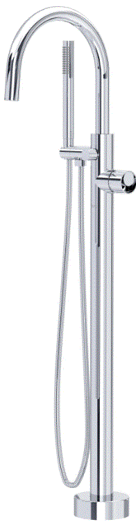 HOUSE-OF-ROHL-A4923XMSUB-Eclissi-Single-Hole-Floor-Mount-Tub-Filler-Trim-product