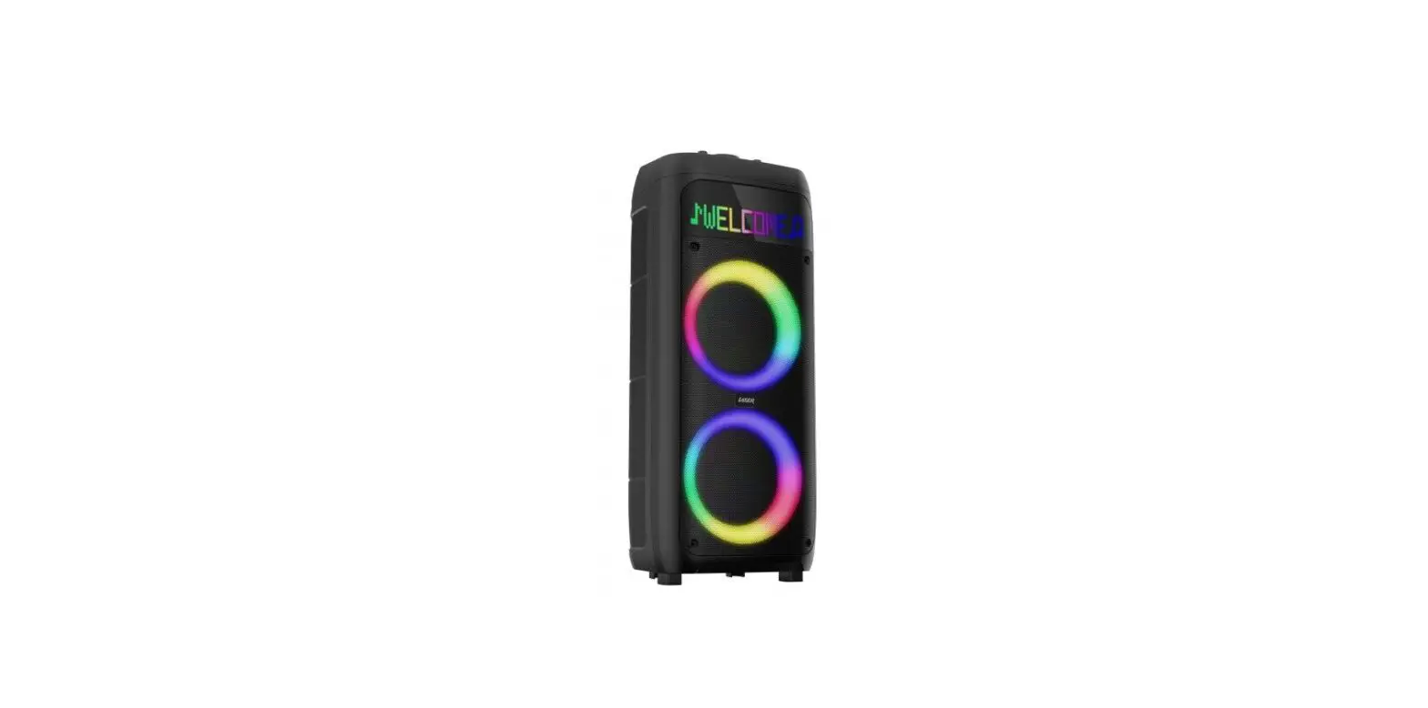 Spk-ledme-371 Laser Rgb Party Speaker With Led Message Panel User Manual