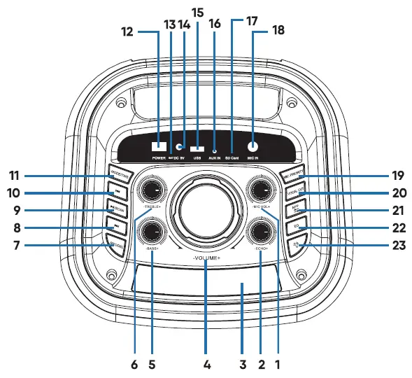 SPK-LEDME-371-Laser-RGB-Party-Speaker-with-LED-Message-Panel-fig- (3)