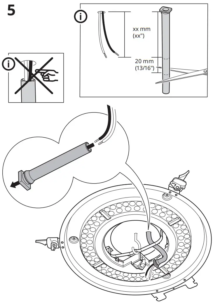 IKEA 303 597 71 NYMÅNE LED Loftlampe Hvid - FIGURE 6