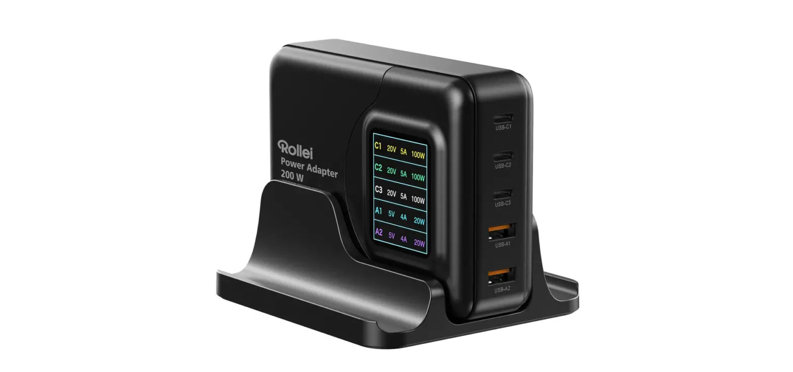 Rollei Usb-c Pd 200 W Power Adapter User Manual