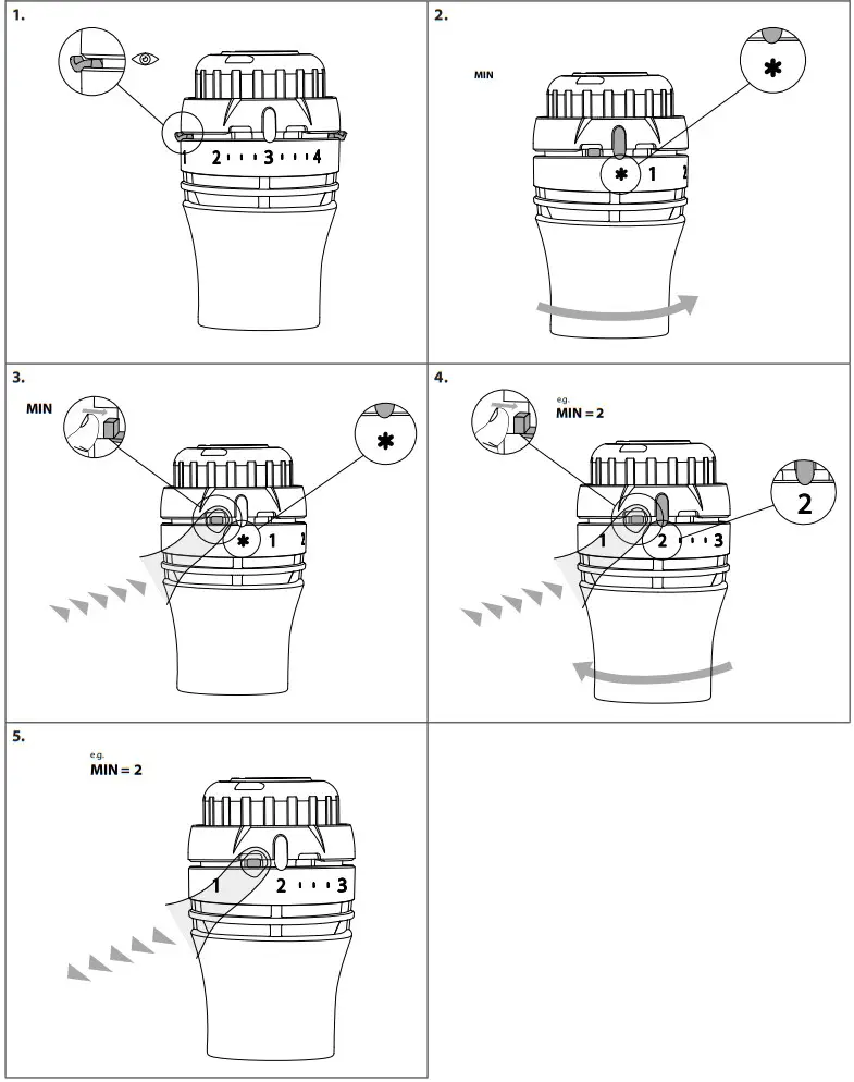 Danfoss Thermostatic Sensors Series Redia RA Click - fig 2