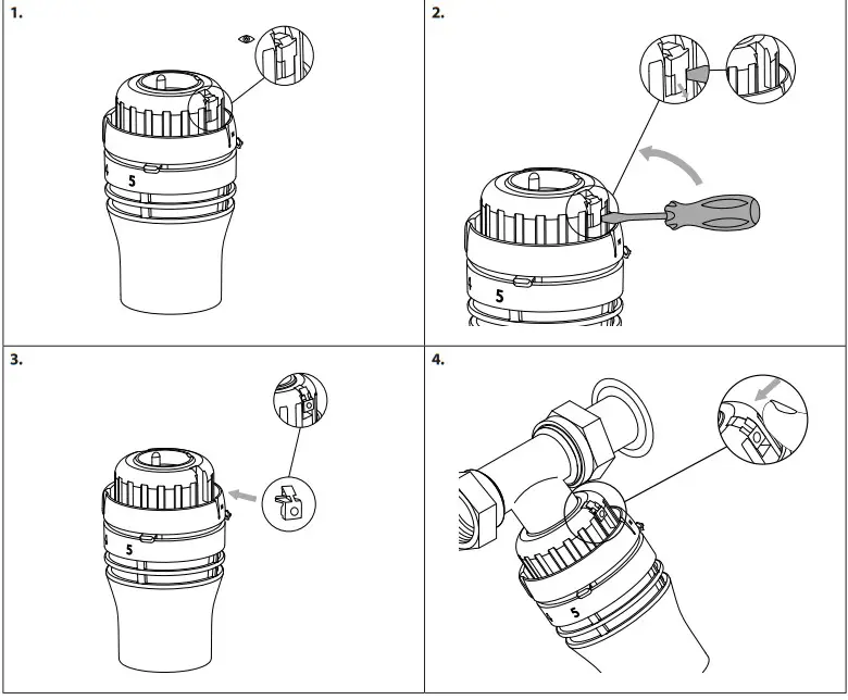 Danfoss Thermostatic Sensors Series Redia RA Click - fig 3