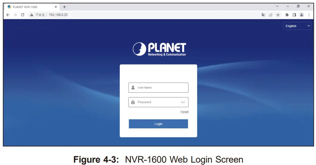 Starting Web Management