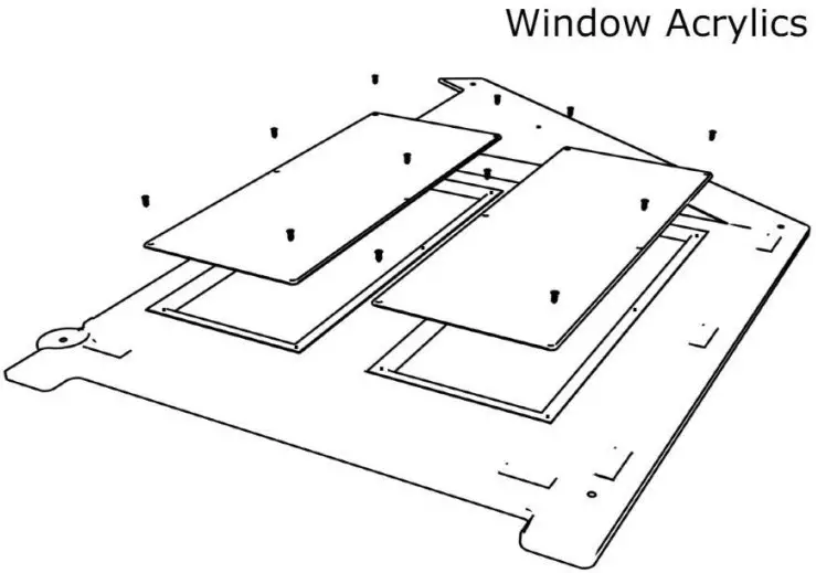 Acrylic Glasses Installation