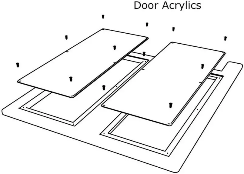 Acrylic Glasses Installation