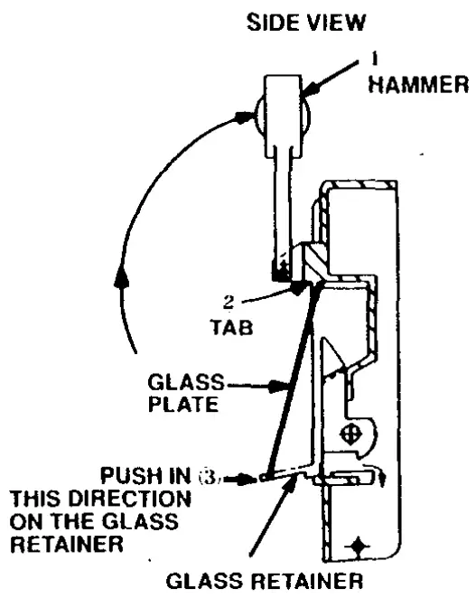Simplex 2099-9767 Intrinsically Safe Fire Alarm Stations - side view