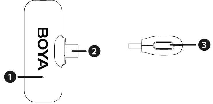 BOYA BY-WM3T2-U2 2.4GHz Wireless Microphone 03