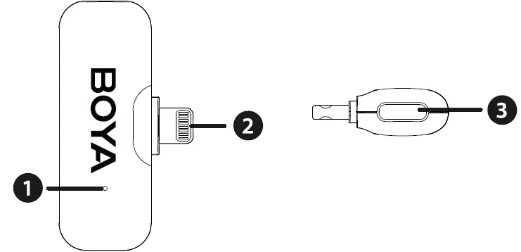 BOYA BY-WM3T2-U2 2.4GHz Wireless Microphone 05