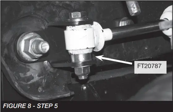 FABTECH FTS8059 Single Steering Stabilizer Kit F8_S5