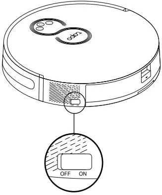 tp-link RV10 Lite Robot Vacuum Cleaner - Power On and Charge