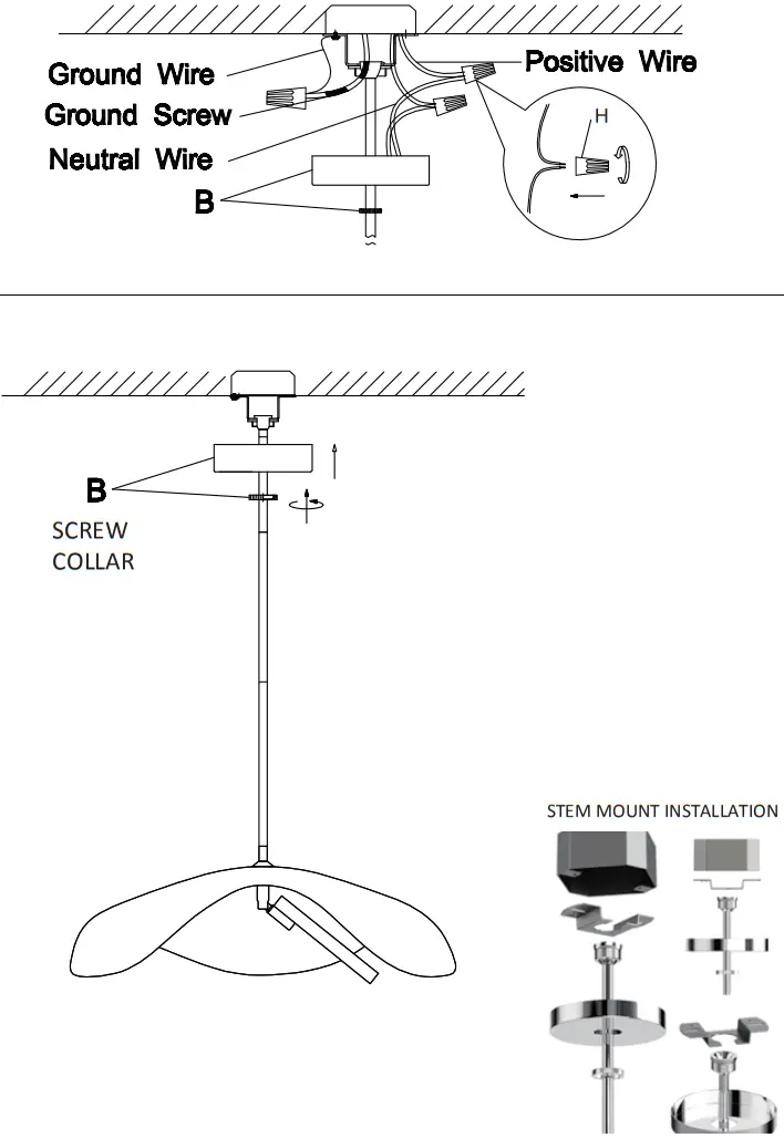ET2 E24964 Carmen 16 Inch LED Pendant - PARTS 3