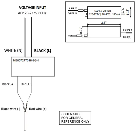 ET2 E24964 Carmen 16 Inch LED Pendant - voltage Input