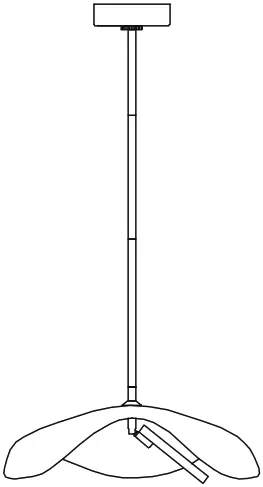 ET2 E24964 Carmen 16 Inch LED Pendant